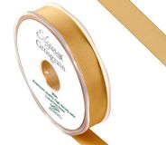 Eleganza Premium Grosgrain Ribbon 15mm x 20m Gold No.35 - Ribbons